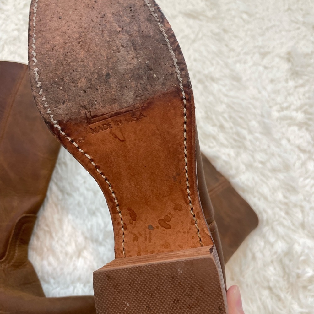 Brown Frye campus boots - Picture 6 of 13